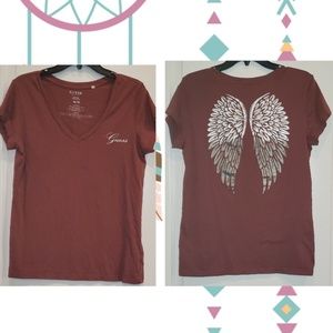 Guess shirt with wings